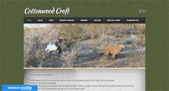 Desktop Screenshot of cottonwoodcroft.com